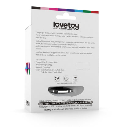 Lovetoy Rosebud 經典金屬肛塞S 尺寸參考，與手掌對比顯示其小巧尺寸
